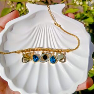 Impeccable evil eye bracelet